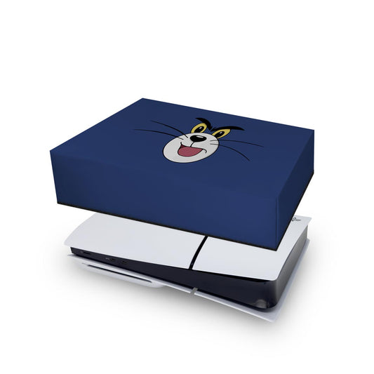 Capa Anti Poeira PS5 Slim Horizontal - Tom