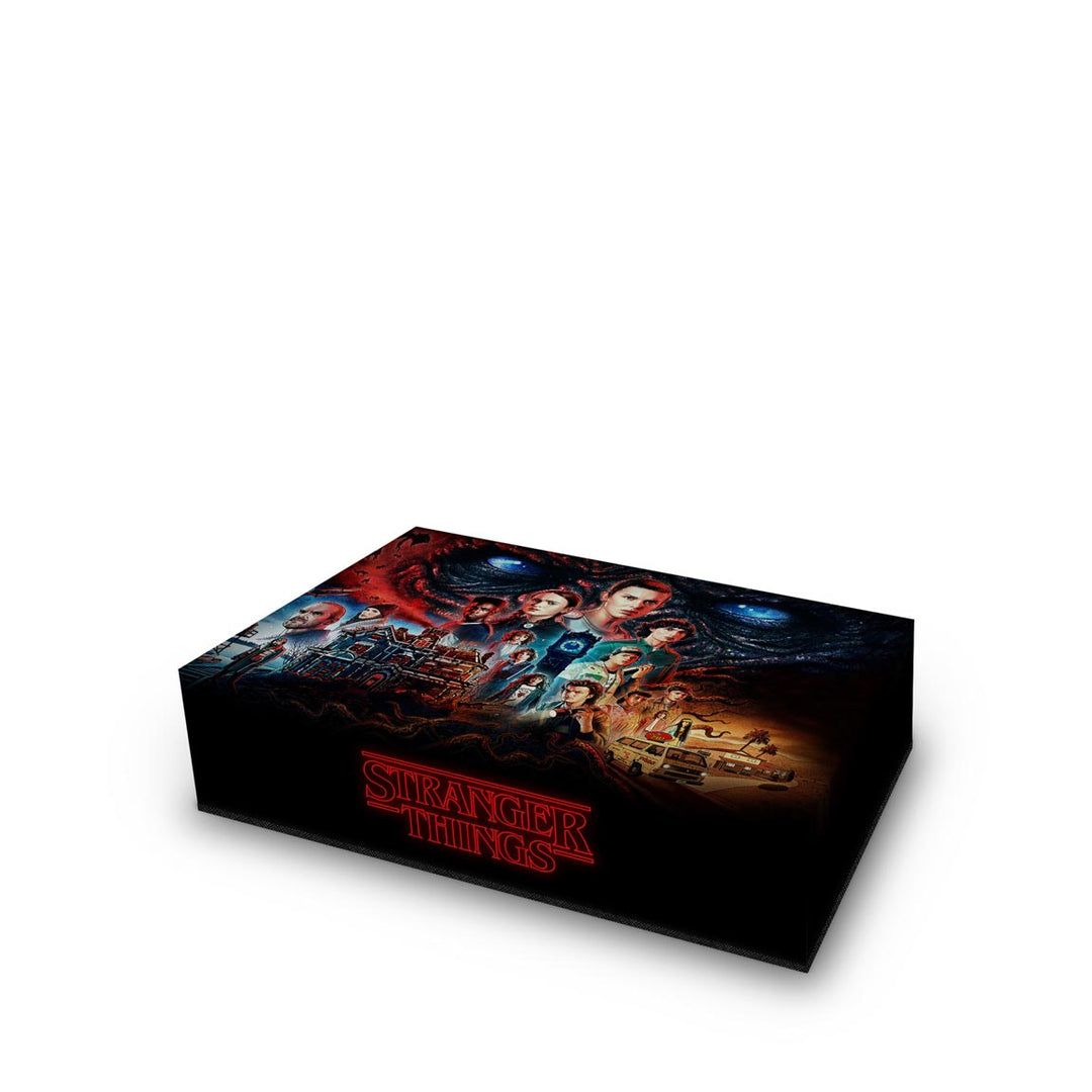 Capa Anti Poeira PS5 Slim Horizontal - Stranger Things - Pop Arte Skins - foto 2