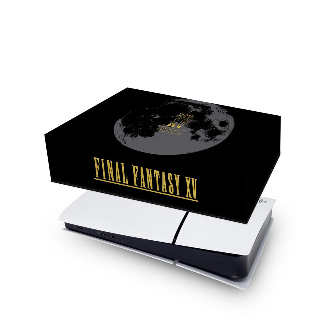 Capa Anti Poeira PS5 Slim Horizontal - Final Fantasy XV Bundle - Pop Arte Skins - foto 4