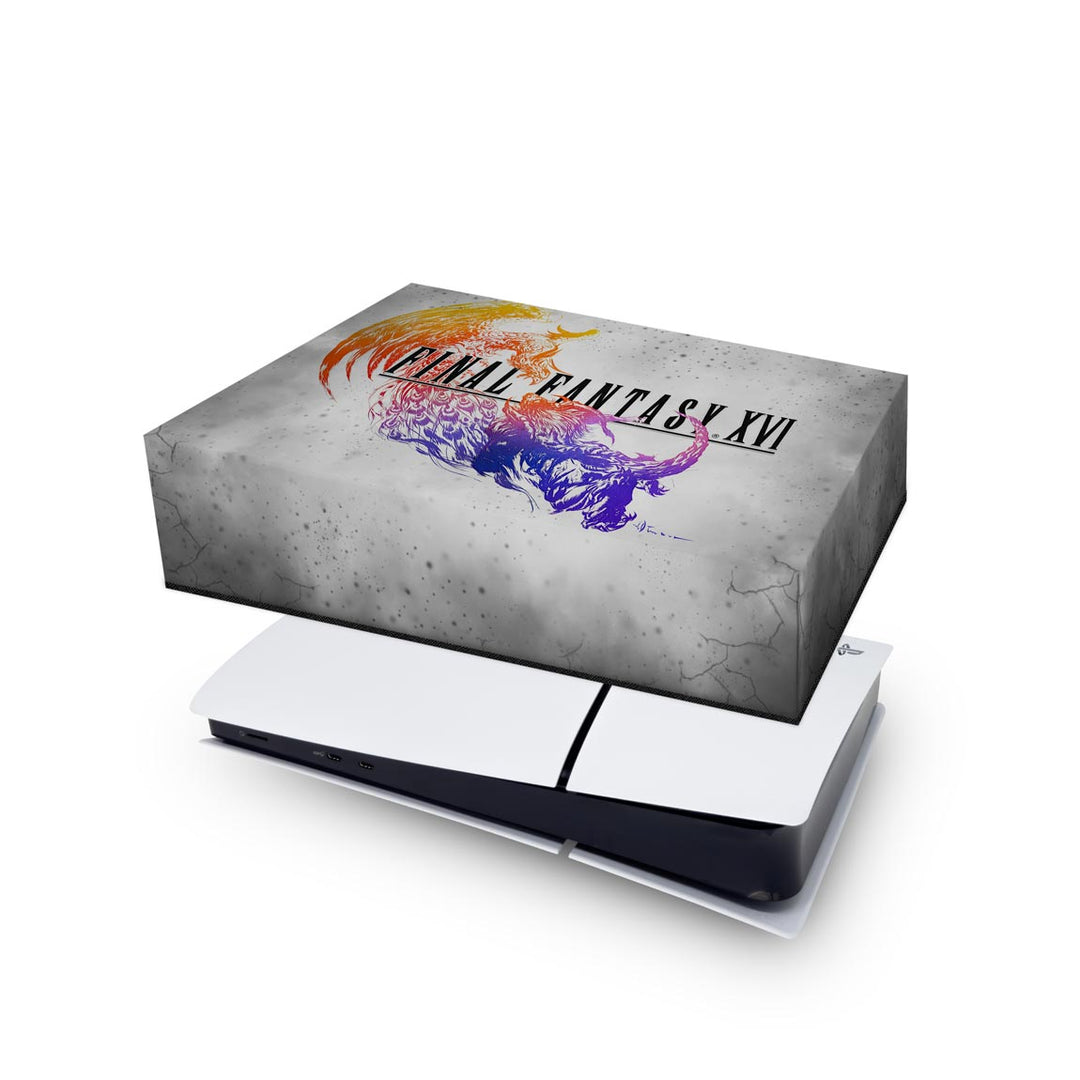 Capa Anti Poeira PS5 Slim Horizontal - Final Fantasy XVI - Pop Arte Skins - foto 4