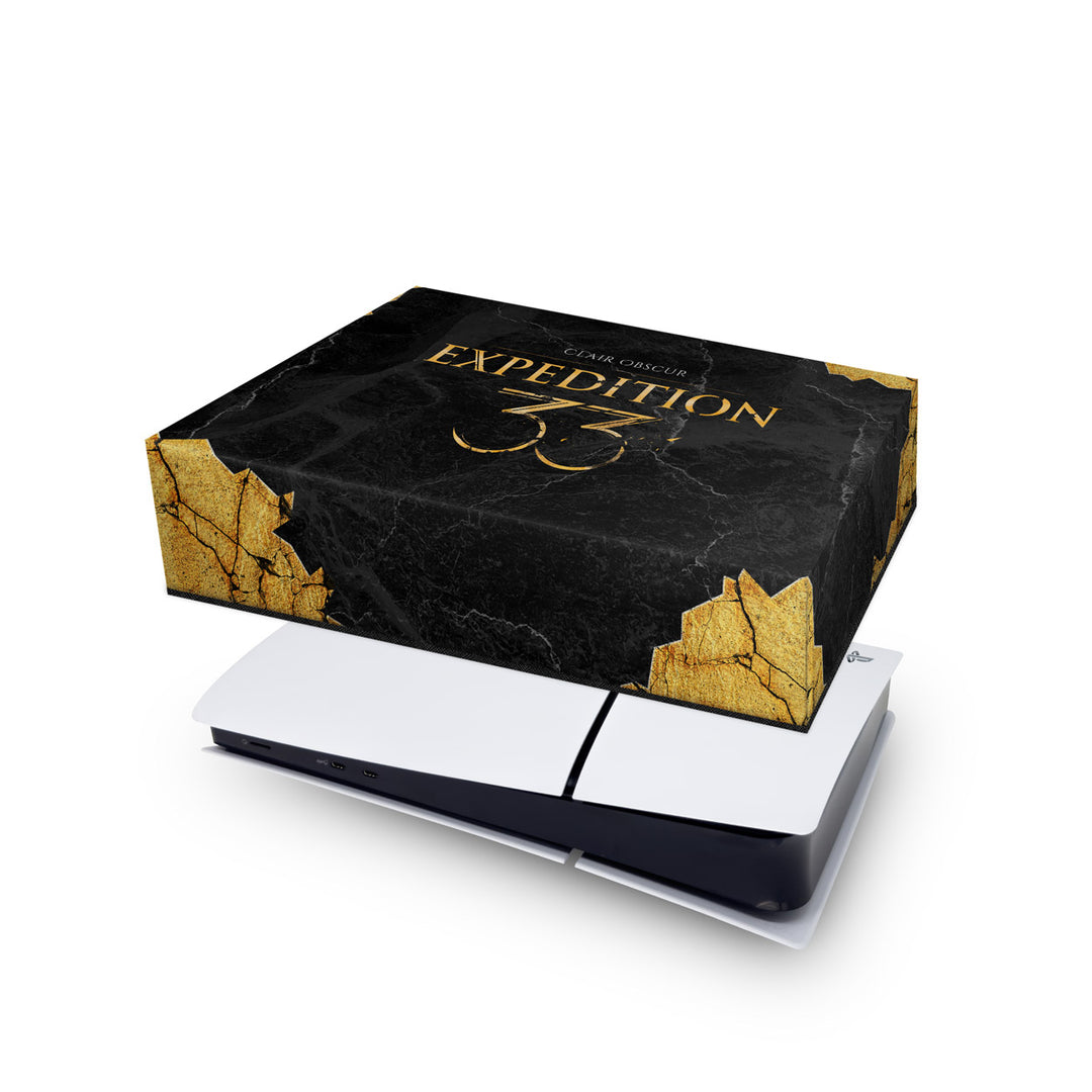 Capa Anti Poeira PS5 Slim Horizontal - Clair Obscur: Expedition 33 - Pop Arte Skins - foto 3