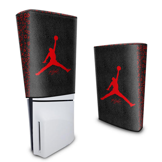 Capa Anti Poeira PS5 Slim Vertical - Jordan Flight