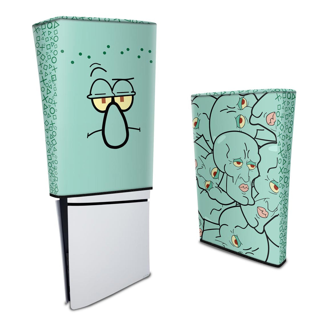 Capa Anti Poeira PS5 Slim Vertical - Lula Molusco - Pop Arte Skins - foto 3