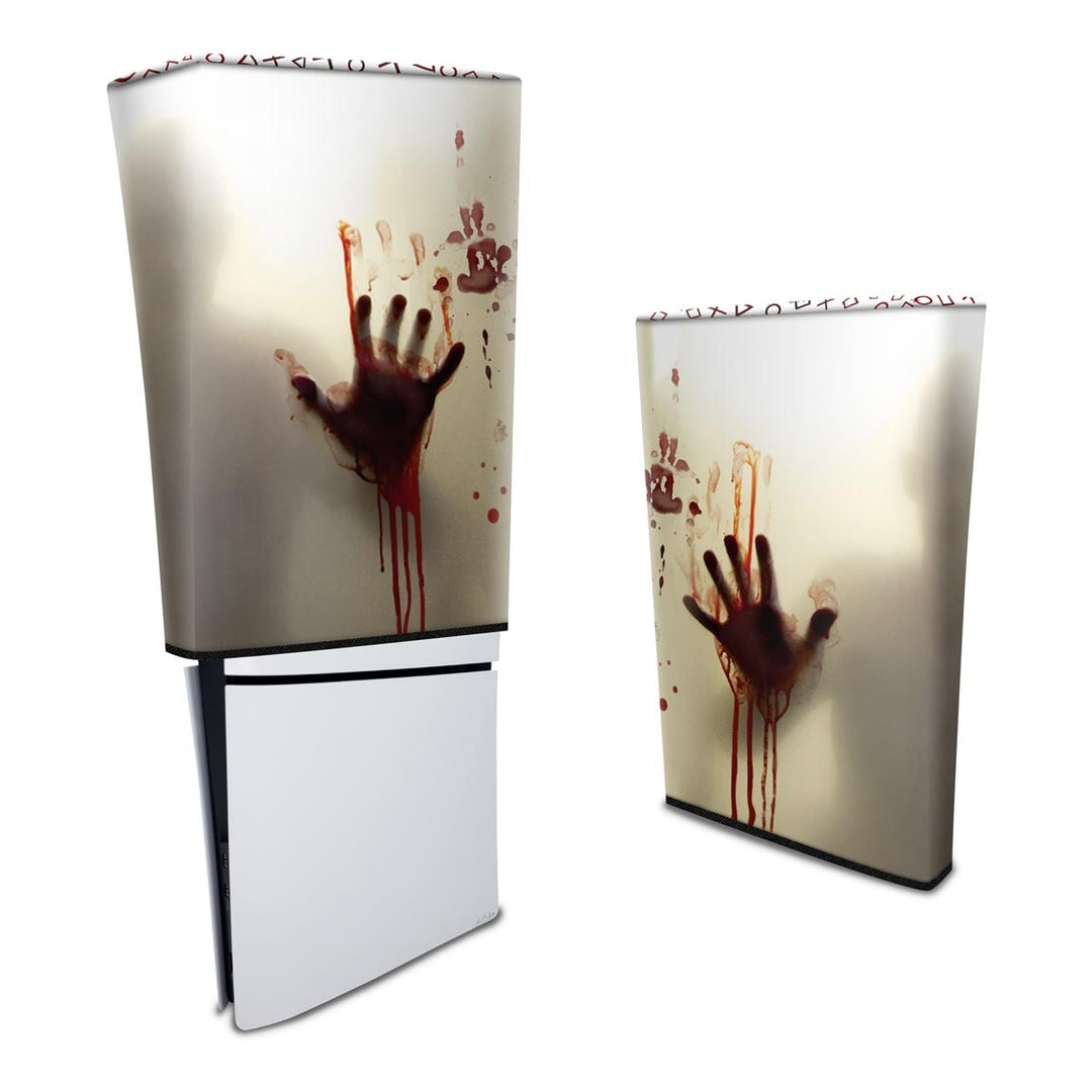 Capa Anti Poeira PS5 Slim Vertical - Fear The Walking Dead - Pop Arte Skins - foto 3