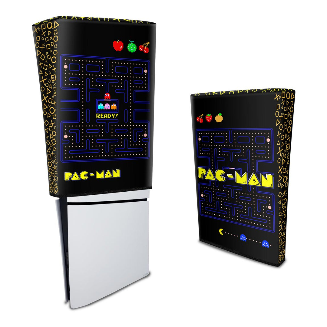 Capa Anti Poeira PS5 Slim Vertical - Pac Man - Pop Arte Skins - foto 3