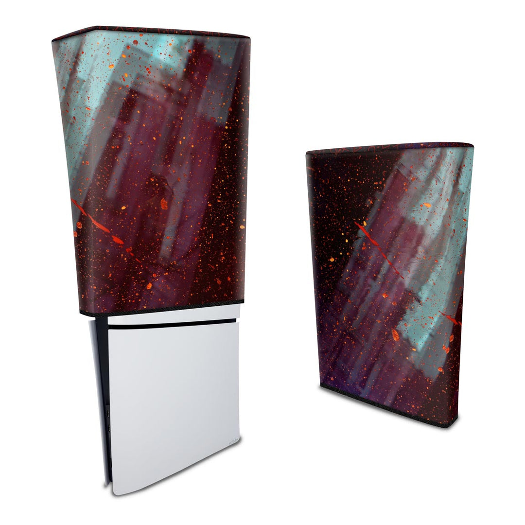 Capa Anti Poeira PS5 Slim Vertical - Abstrato #100 - Pop Arte Skins - foto 3