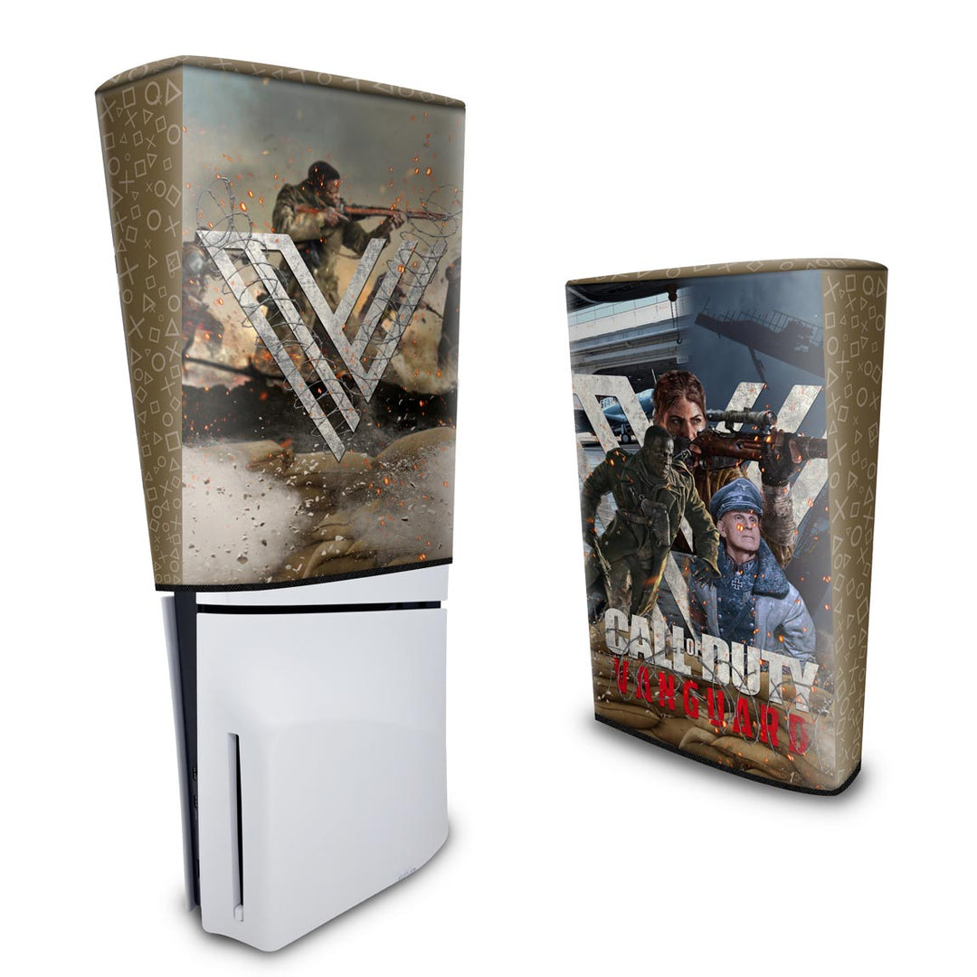 Capa Anti Poeira PS5 Slim Vertical - Call of Duty Vanguard - Pop Arte Skins