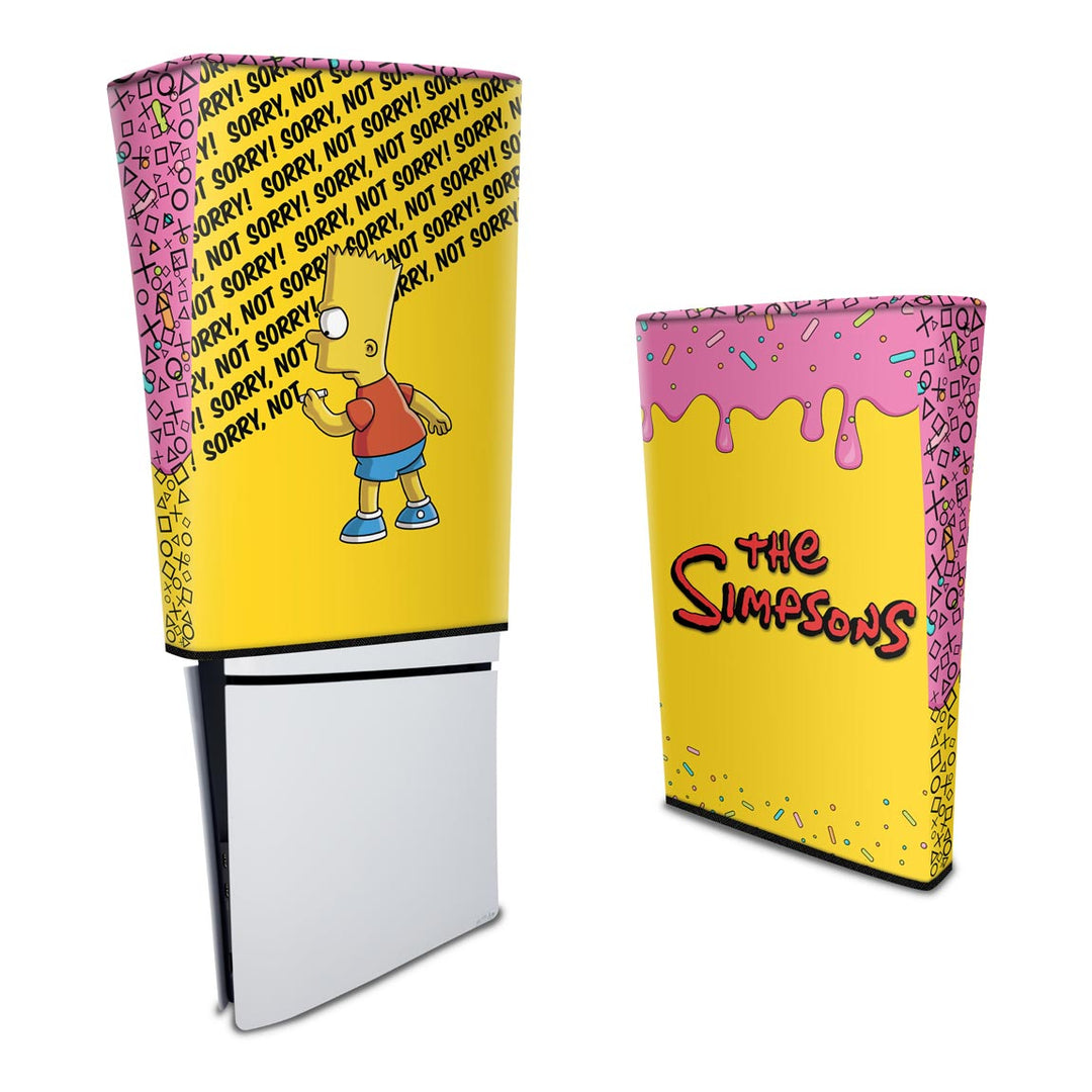 Capa Anti Poeira PS5 Slim Vertical - The Simpsons - Pop Arte Skins - foto 3