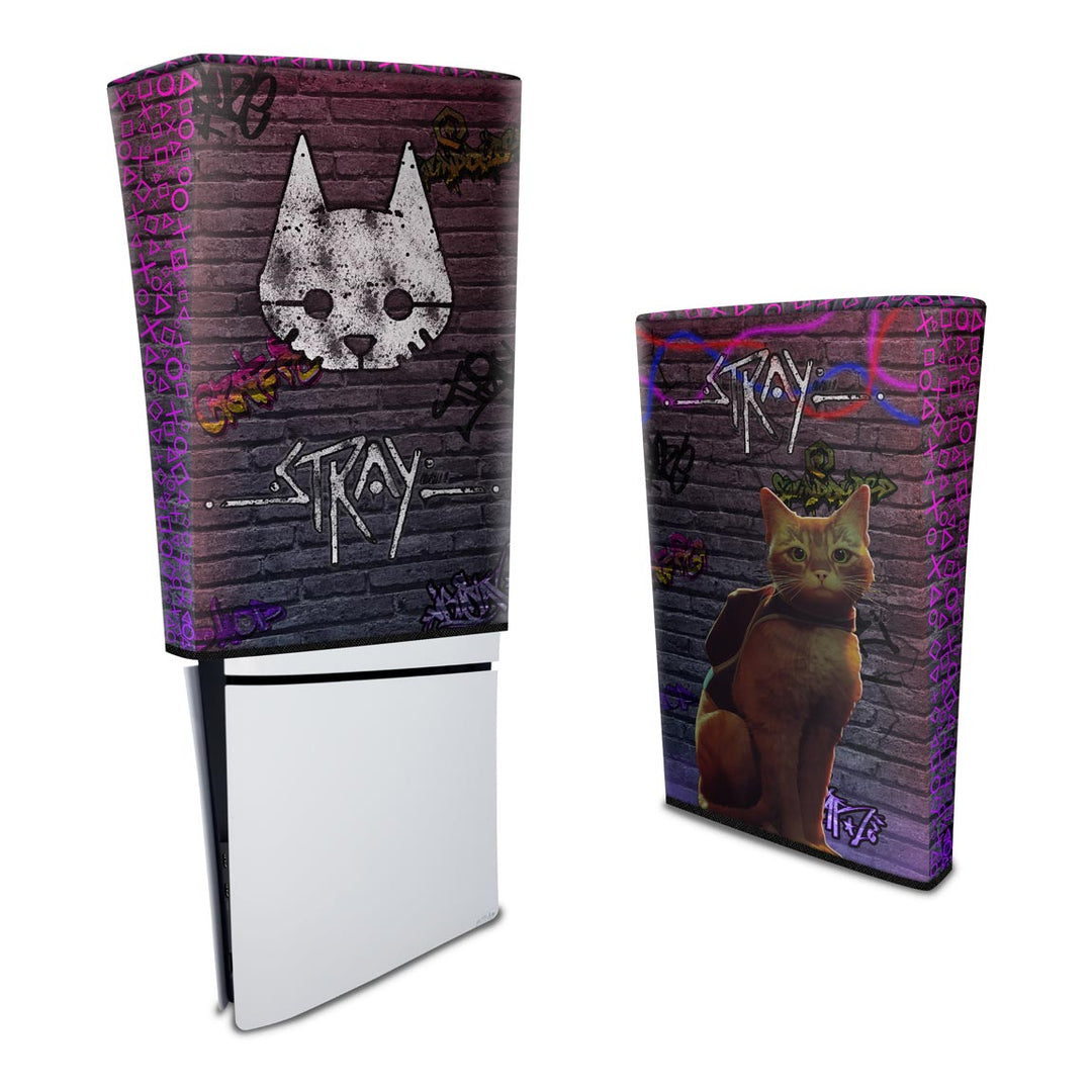 Capa Anti Poeira PS5 Slim Vertical - Stray - Pop Arte Skins - foto 3