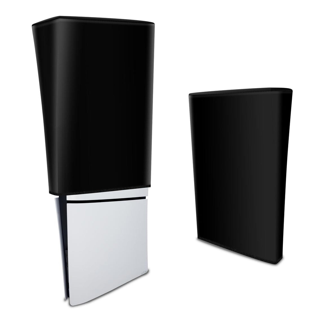 Capa Anti Poeira PS5 Slim Vertical - Preta All Black - Pop Arte Skins - foto 3