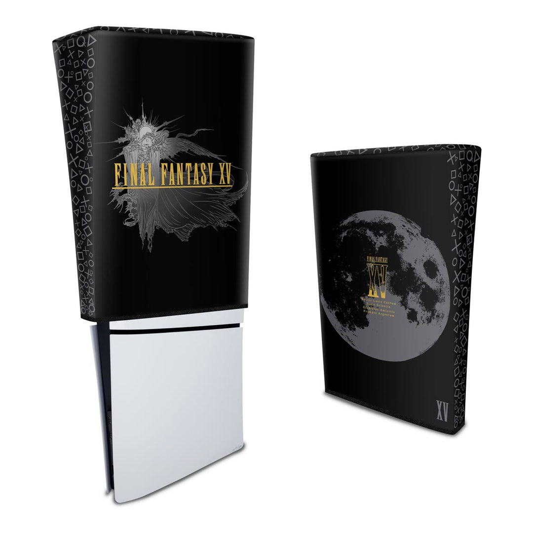 Capa Anti Poeira PS5 Slim Vertical - Final Fantasy XV Bundle - Pop Arte Skins - foto 3