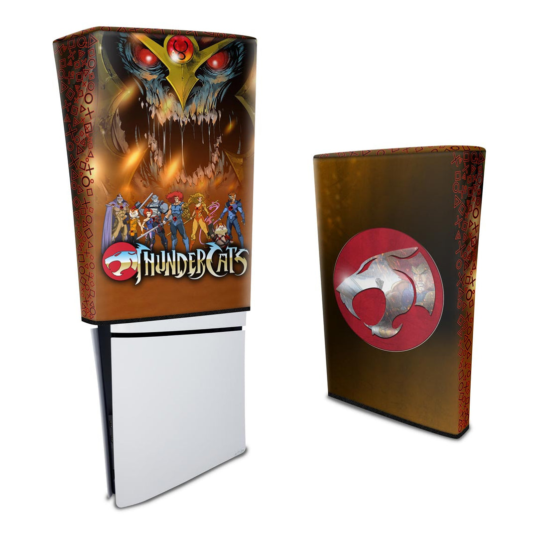 Capa Anti Poeira PS5 Slim Vertical - Thundercats - Pop Arte Skins - foto 3
