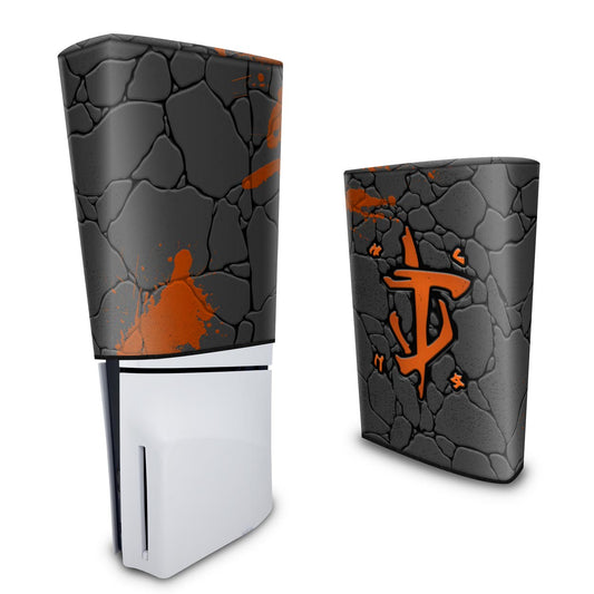 Capa Anti Poeira PS5 Slim Vertical - Doom: The Dark Ages