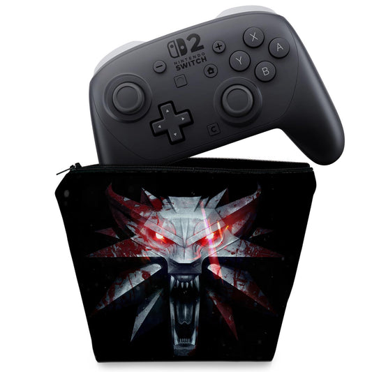 Capa Case Nintendo Switch 2 Pro Controle - The Witcher 3: Wild Hunt