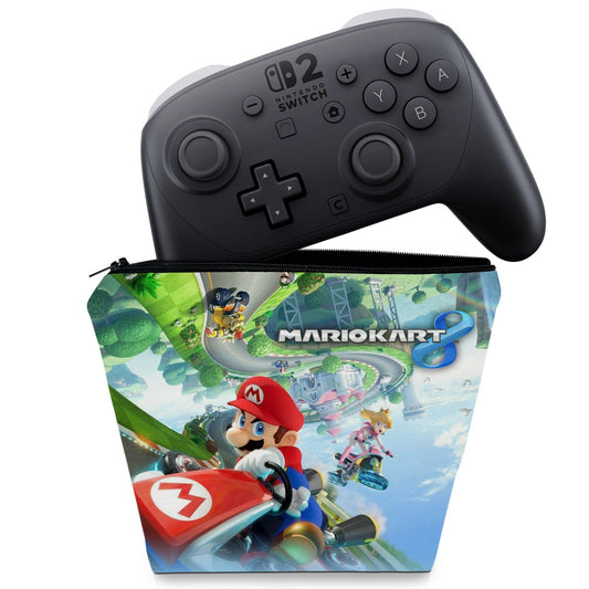 Capa Case Nintendo Switch 2 Pro Controle - Mario Kart 8