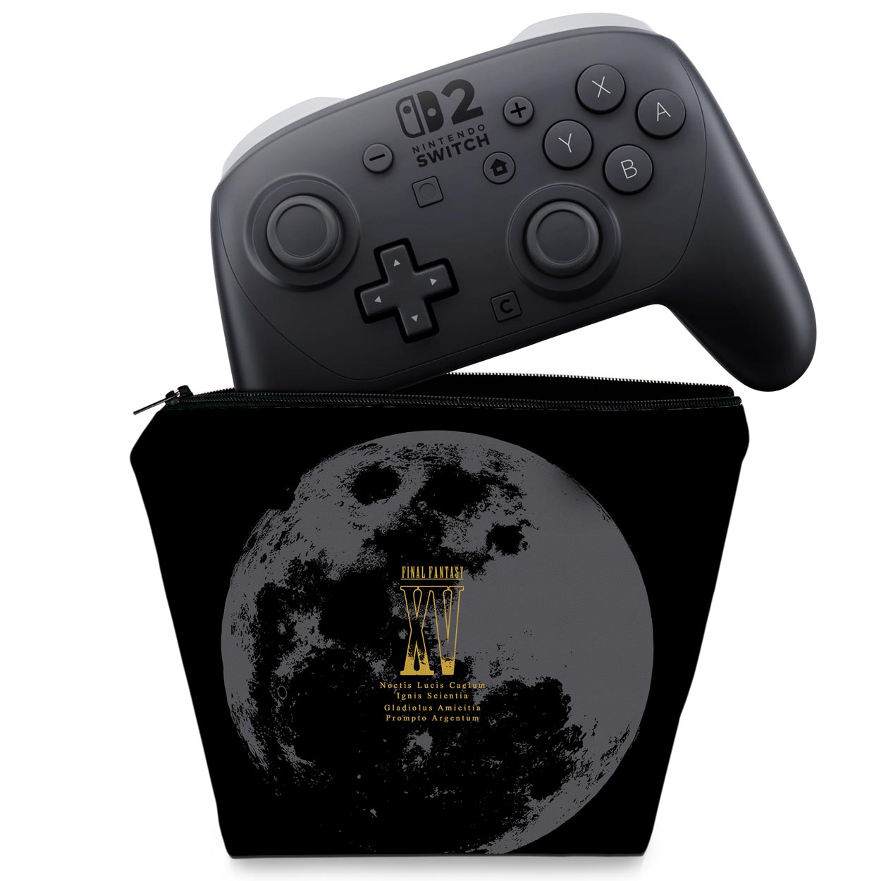 Capa Case Nintendo Switch 2 Pro Controle - Final Fantasy Xv