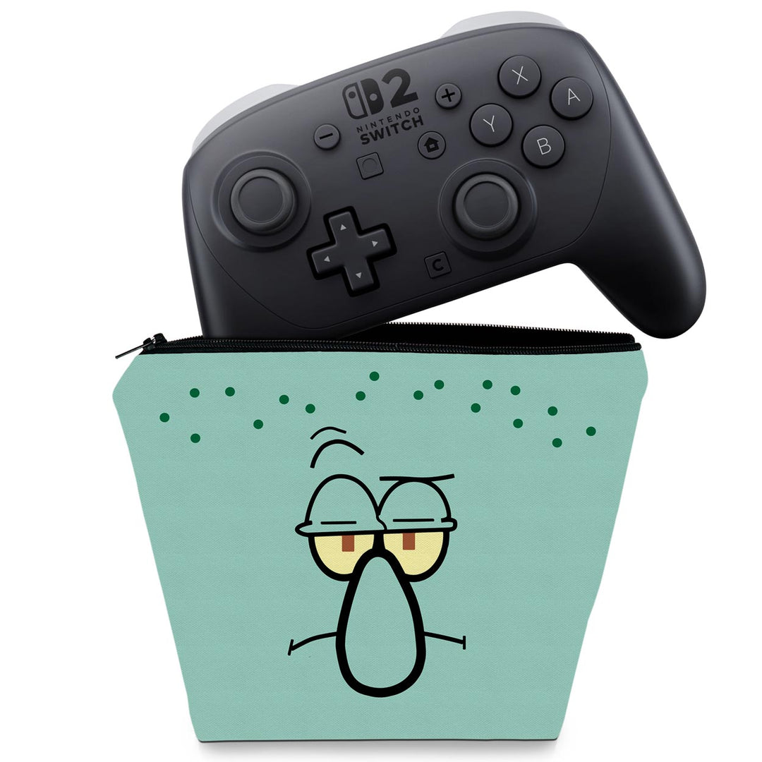 Capa Case Nintendo Switch 2 Pro Controle - Lula Molusco