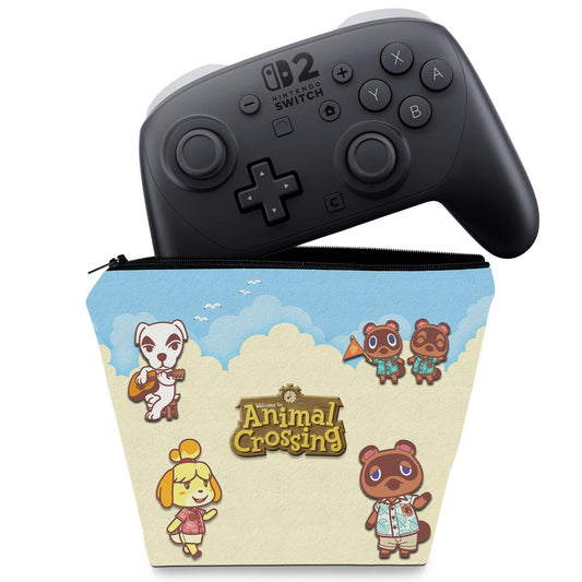 Capa Nintendo Switch 2 Pro Controle Case - Animal Crossing