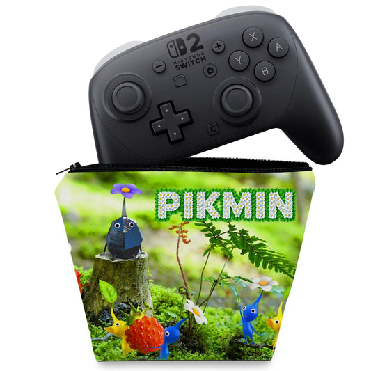 Capa Case Nintendo Switch 2 Pro Controle - Pikmin