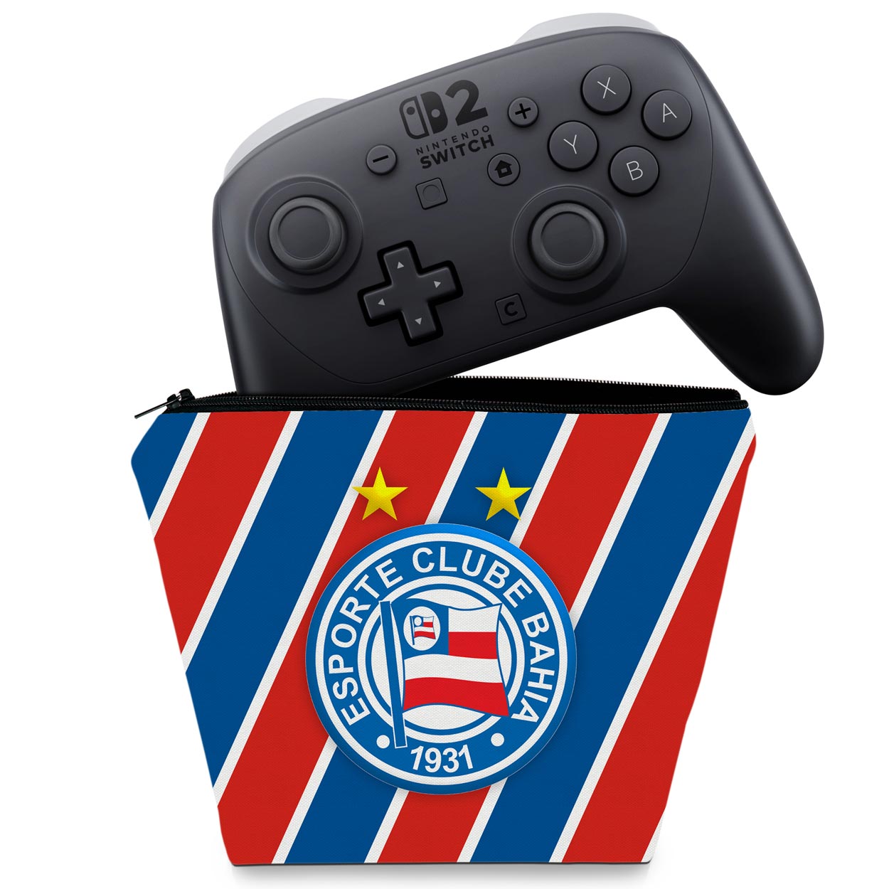 Capa Case Nintendo Switch 2 Pro Controle - Bahia B