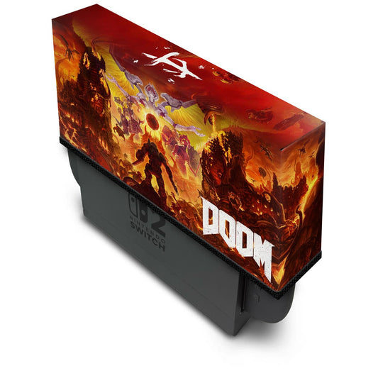 Capa Anti Poeira Nintendo Switch 2 - Doom