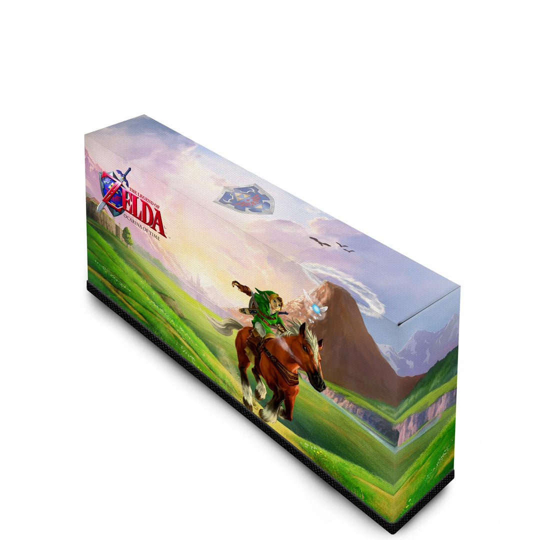 Capa Anti Poeira Nintendo Switch 2 - Zelda Ocarina Of Time - Pop Arte Skins - foto 2