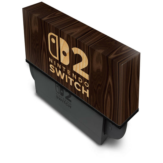 Capa Anti Poeira Nintendo Switch 2 - Madeira