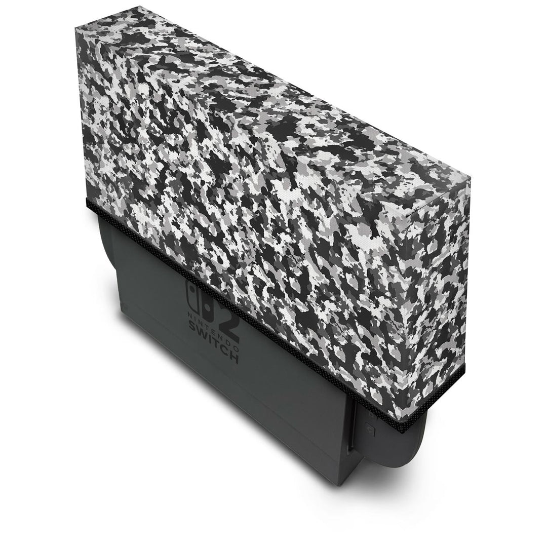 Capa Anti Poeira Nintendo Switch 2 - Camuflada Cinza