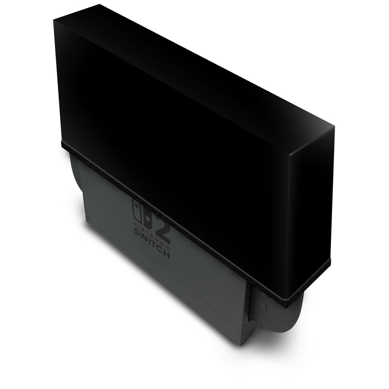 Capa Anti Poeira Nintendo Switch 2 - Preta All Black