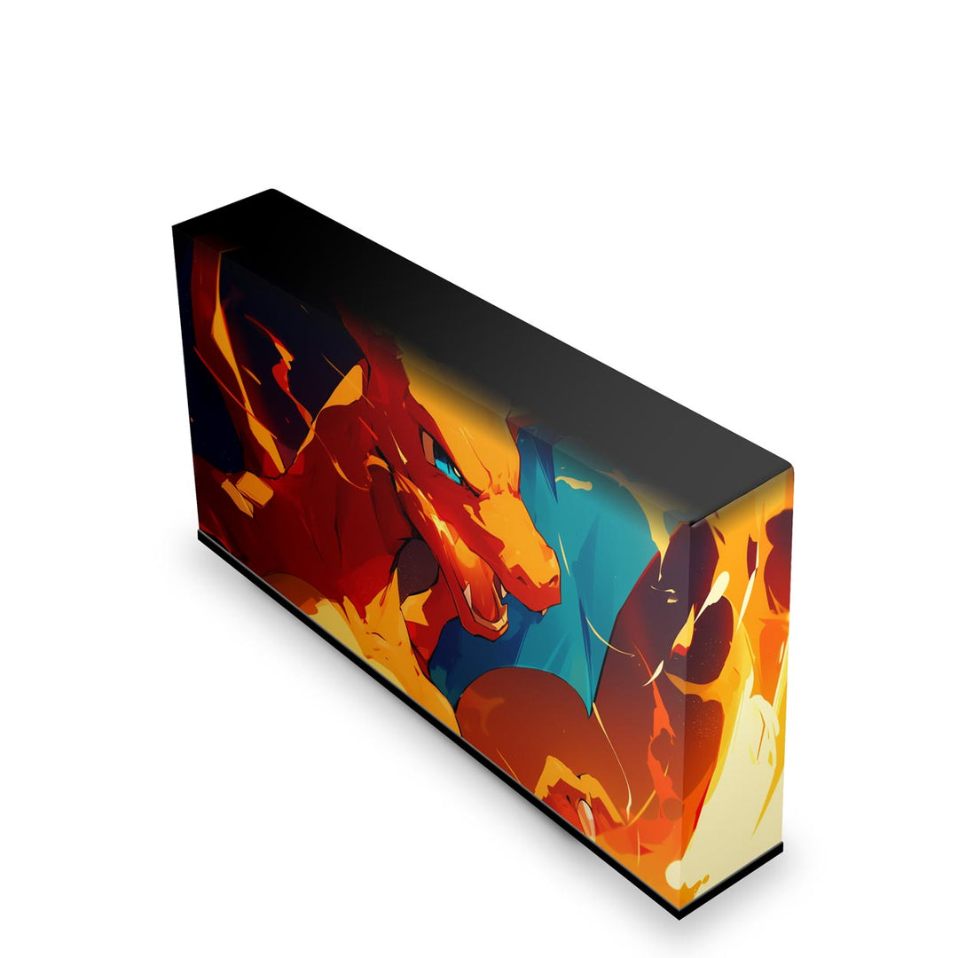 Capa Anti Poeira Nintendo Switch 1 - Chamas de Charizard - Pop Arte Skins - foto 2