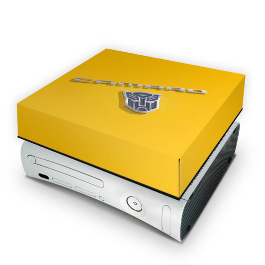 Capa Anti Poeira Xbox 360 Fat - Transformers Camaro
