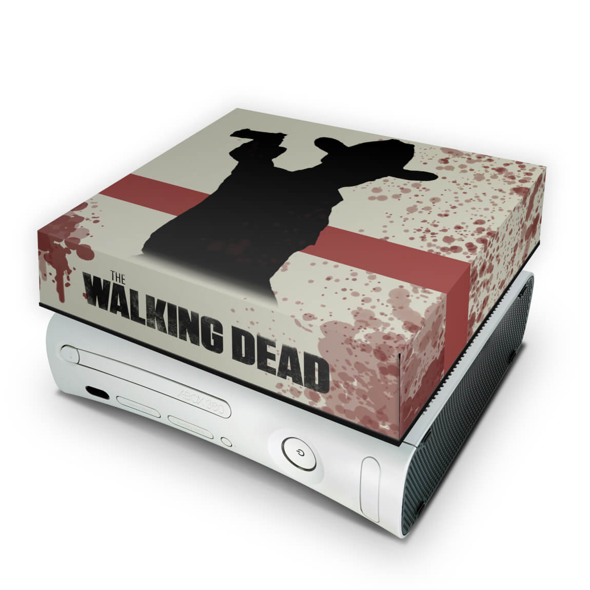 Capa Anti Poeira Xbox 360 Fat - The Walking Dead #a
