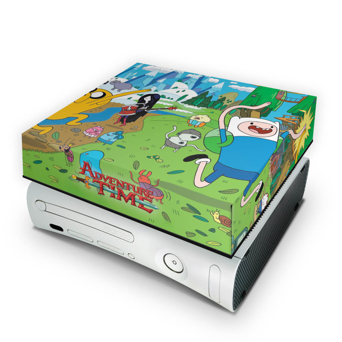 Capa Anti Poeira Xbox 360 Fat - Hora De Aventura