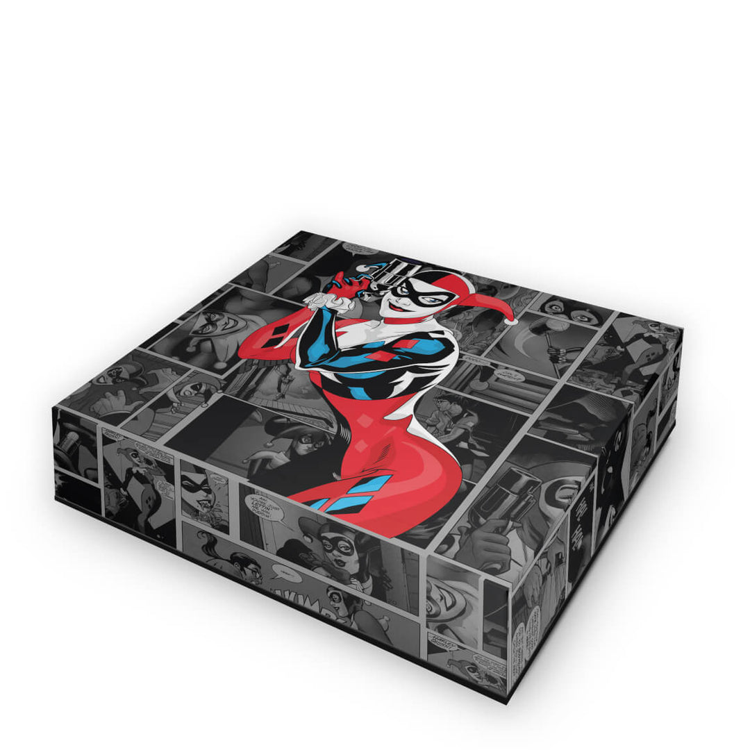 Capa Anti Poeira Xbox 360 Fat - Arlequina Harley Quinn - Pop Arte Skins - foto 2
