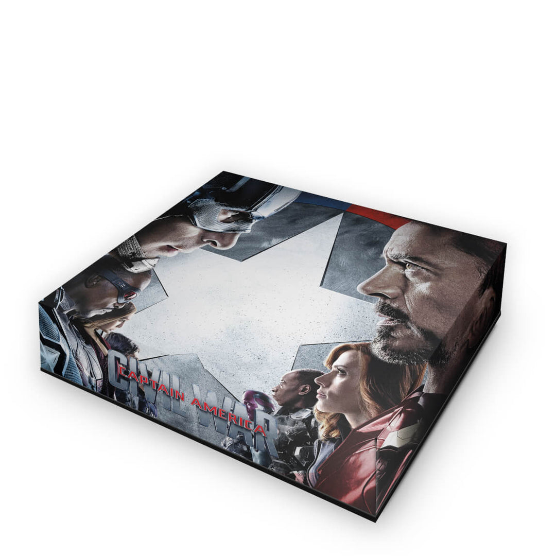 Capa Anti Poeira Xbox 360 Fat - Capitão America B - Pop Arte Skins - foto 2