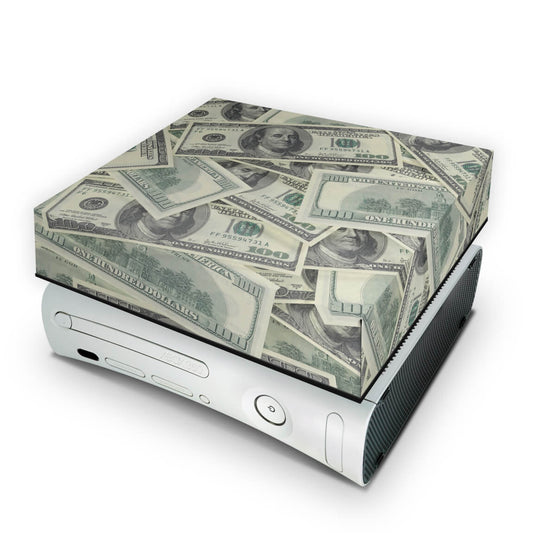 Capa Anti Poeira Xbox 360 Fat - Dollar Money Dinheiro