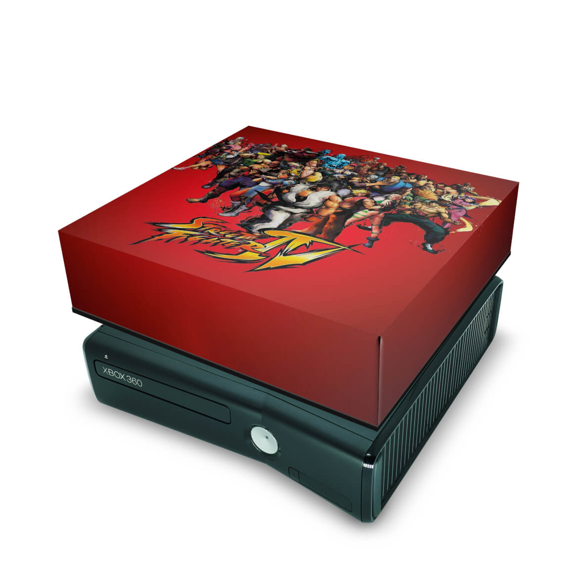 Capa Anti Poeira Xbox 360 Slim - Street Fighter 4 #a