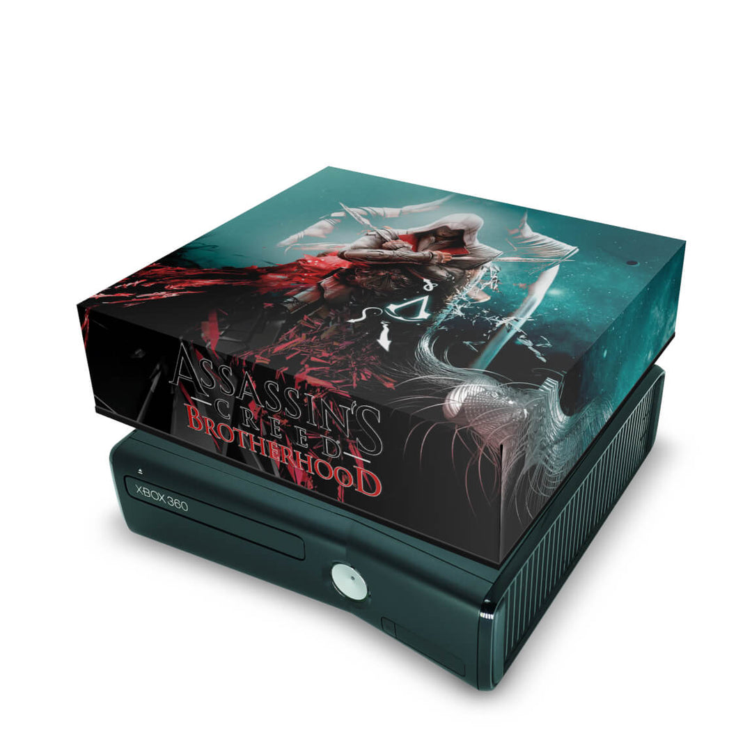 Capa Anti Poeira Xbox 360 Slim - Assassins Creed Brotherwood #C