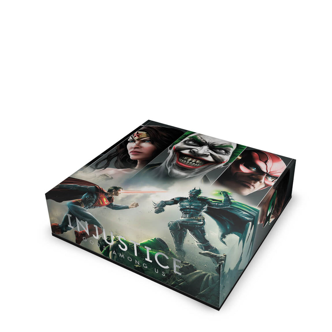Capa Anti Poeira Xbox 360 Slim - Injustice - Pop Arte Skins - foto 2