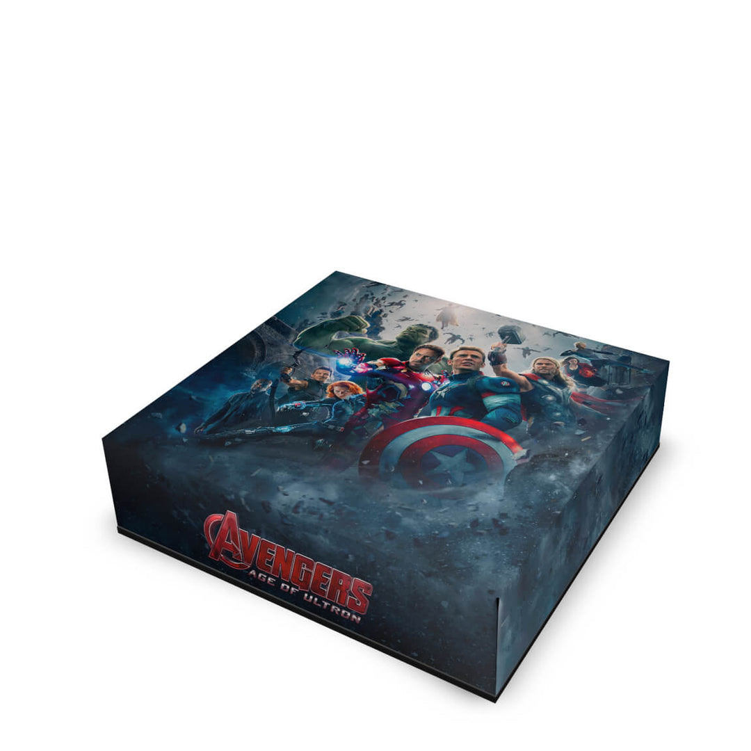 Capa Anti Poeira Xbox 360 Slim - Vingadores Ultron - Pop Arte Skins - foto 2