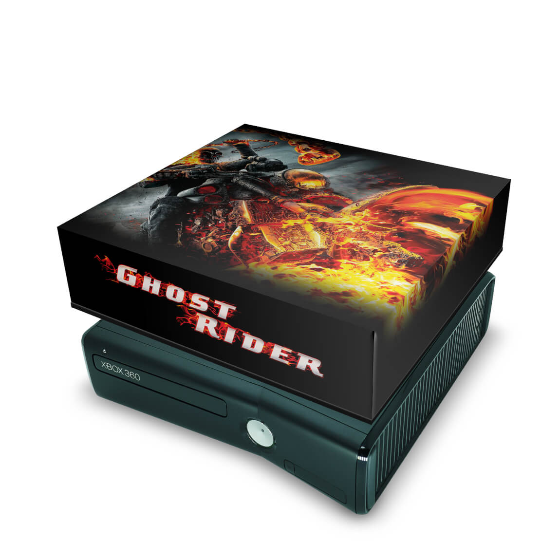 Capa Anti Poeira Xbox 360 Slim - Motoqueiro Fantasma A