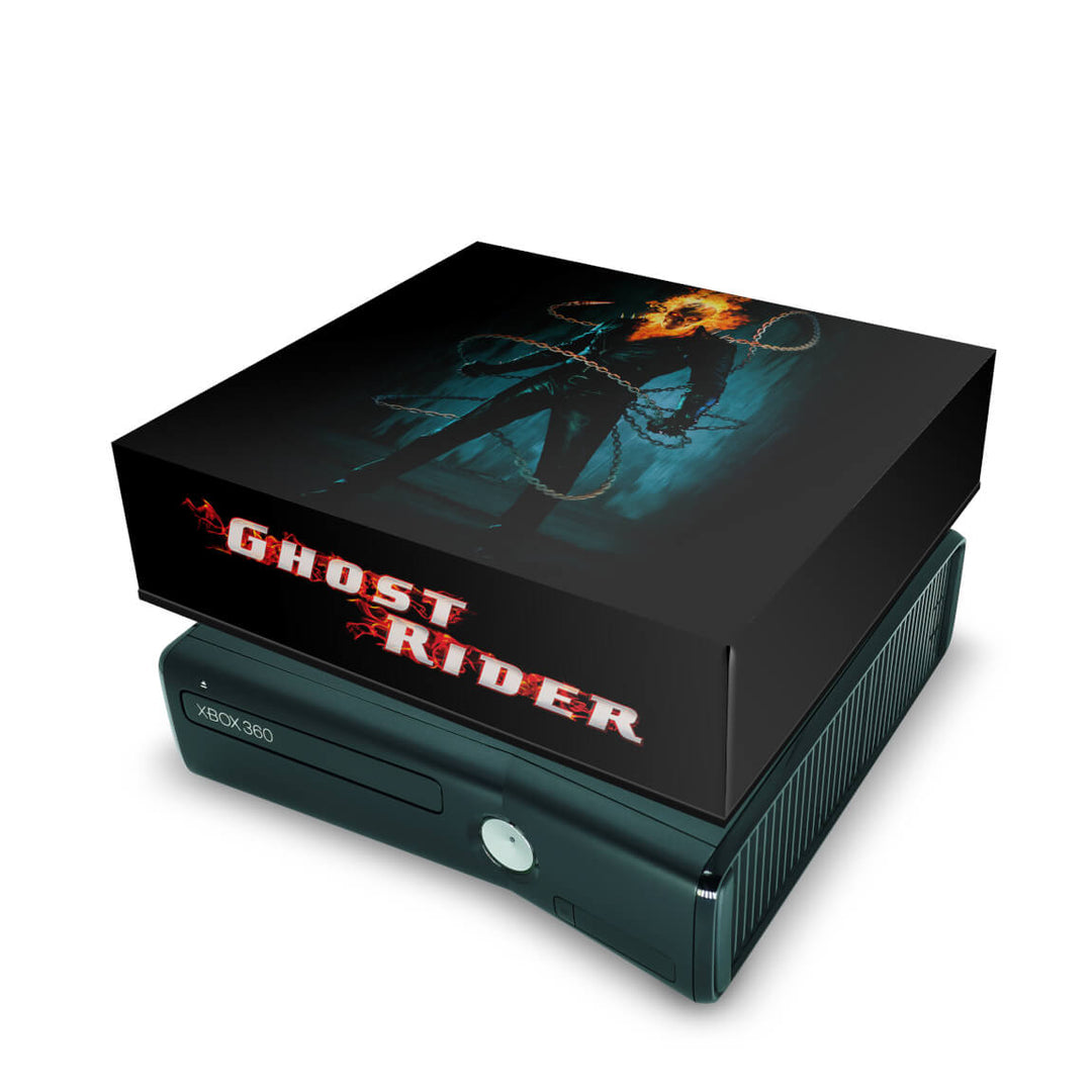 Capa Anti Poeira Xbox 360 Slim - Motoqueiro Fantasma B