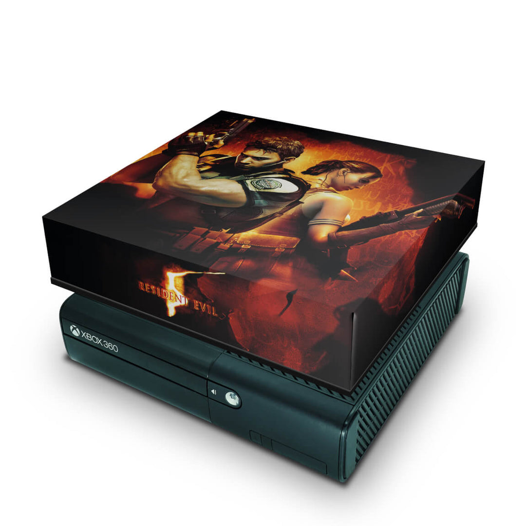 Capa Anti Poeira Xbox 360 Super Slim - Resident Evil 5