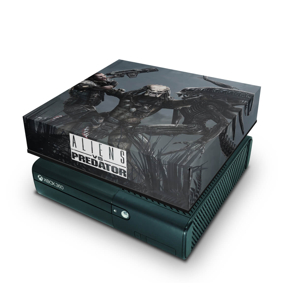 Capa Anti Poeira Xbox 360 Super Slim - Aliens Vs Predators