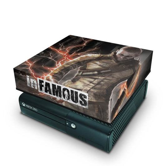 Capa Anti Poeira Xbox 360 Super Slim - Infamous