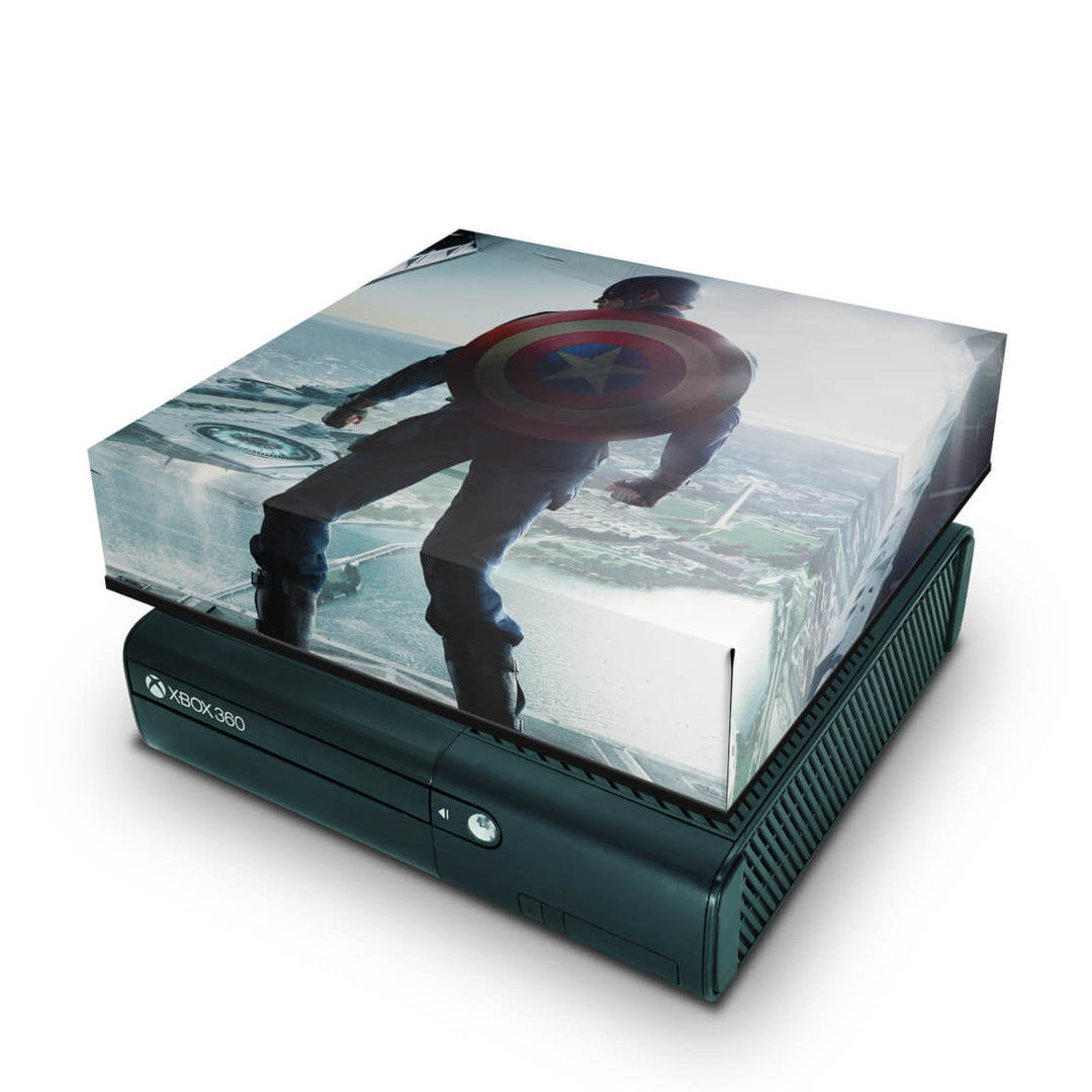 Capa Anti Poeira Xbox 360 Super Slim - Capitão América