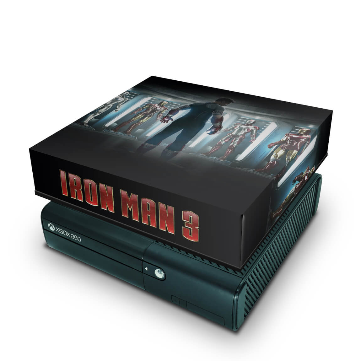Capa Anti Poeira Xbox 360 Super Slim - Homem De Ferro #a