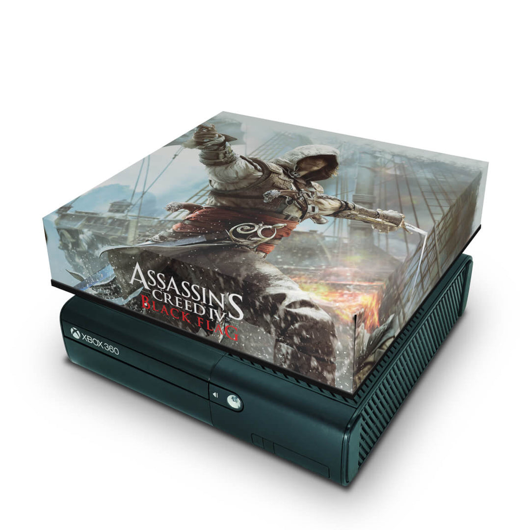 Capa Anti Poeira Xbox 360 Super Slim - Assassins Creed IV Black Flag