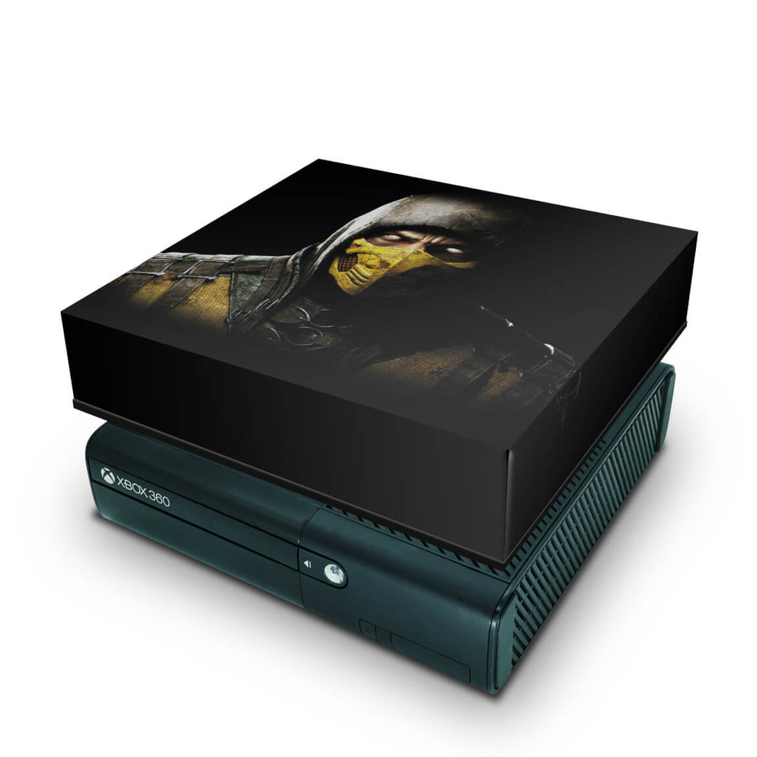 Capa Anti Poeira Xbox 360 Super Slim - Mortal Kombat X #a