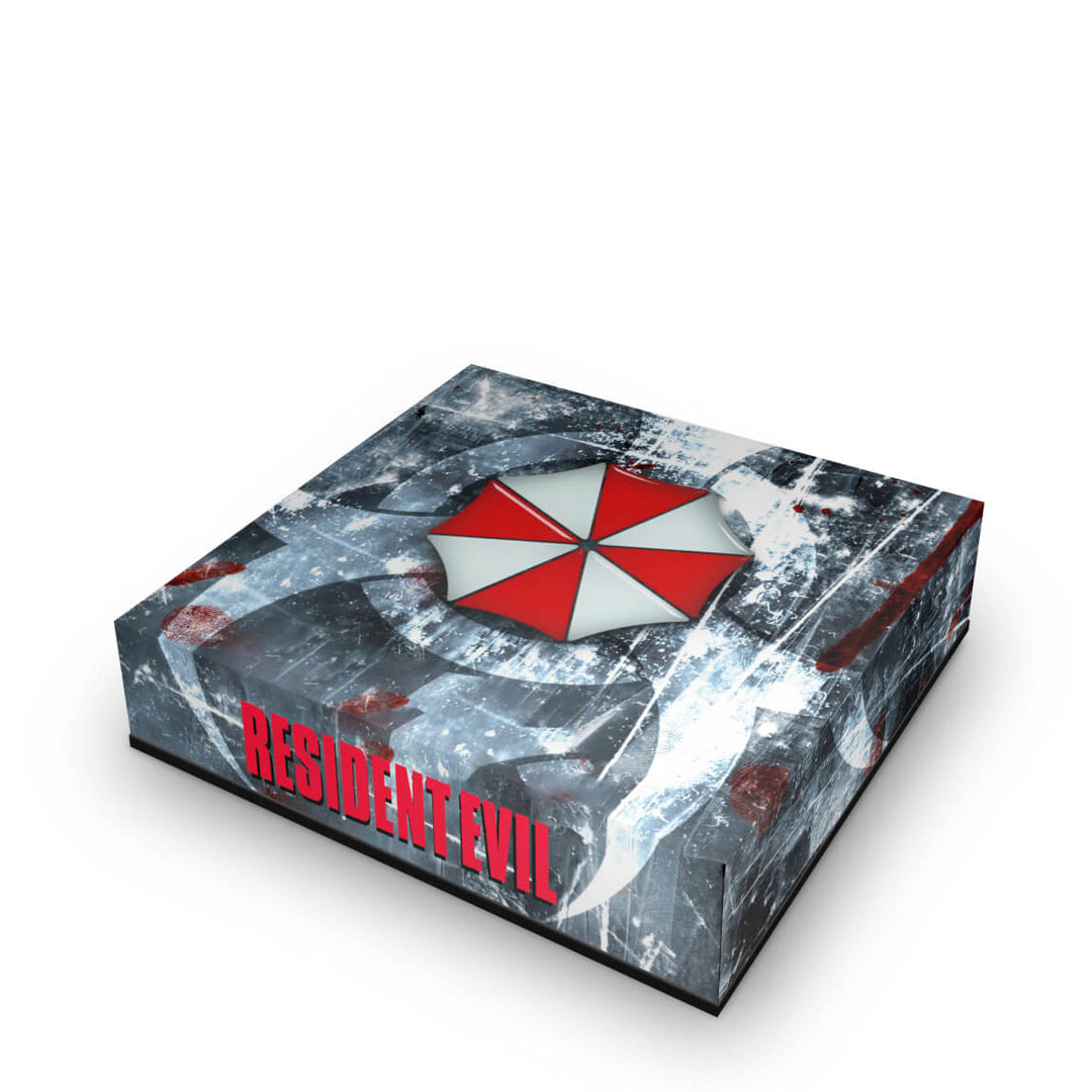 Capa Anti Poeira Xbox 360 Super Slim - Resident Evil Umbrella - Pop Arte Skins - foto 2